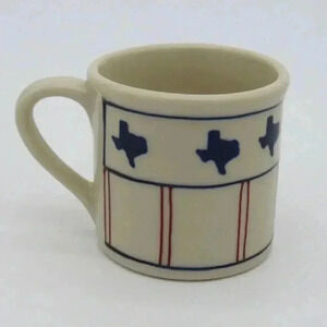 Hartstone Pottery Stoneware Coffee Mug Texas 14 oz Made in USA